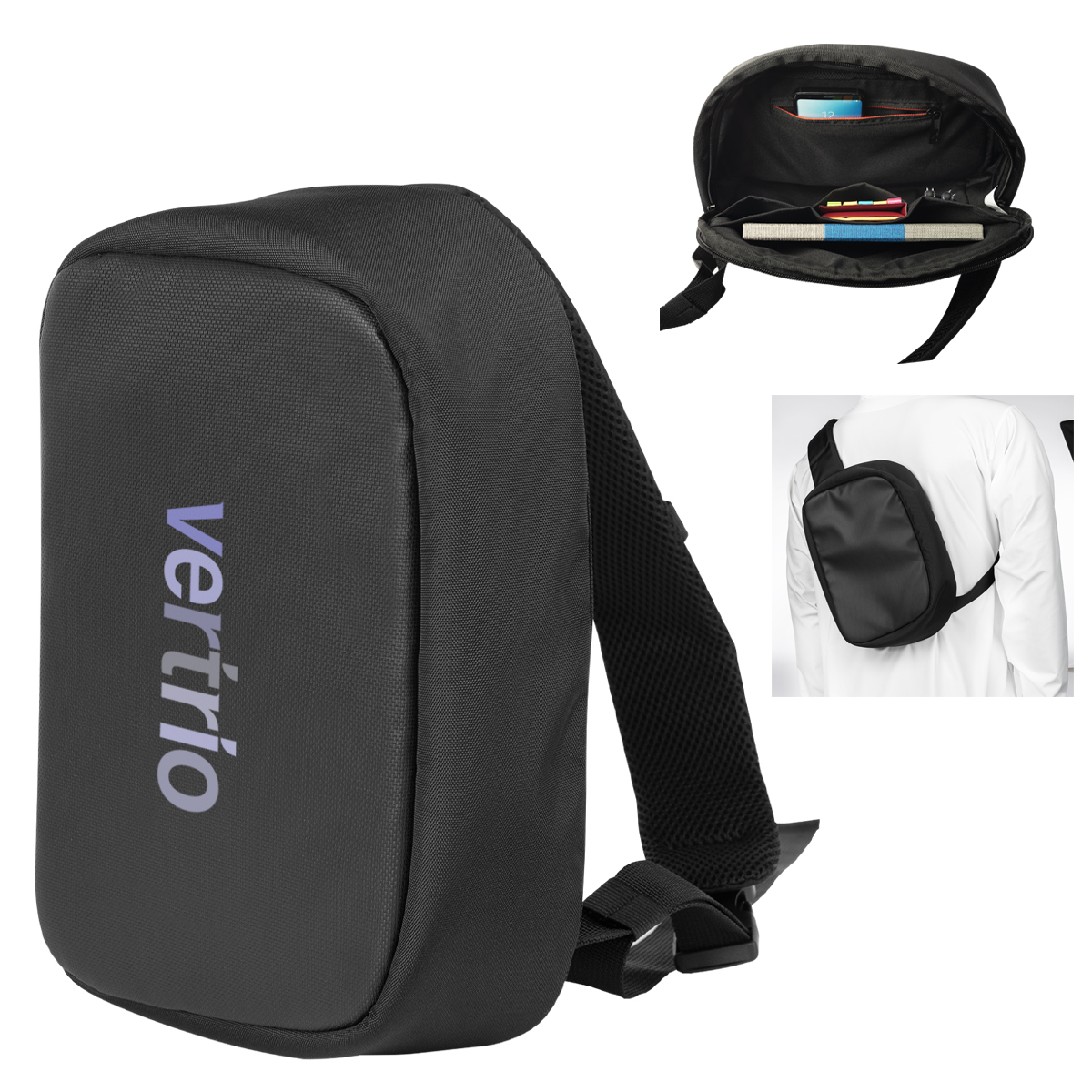 Broadway Sling Bag - CLOSEOUT BLACK