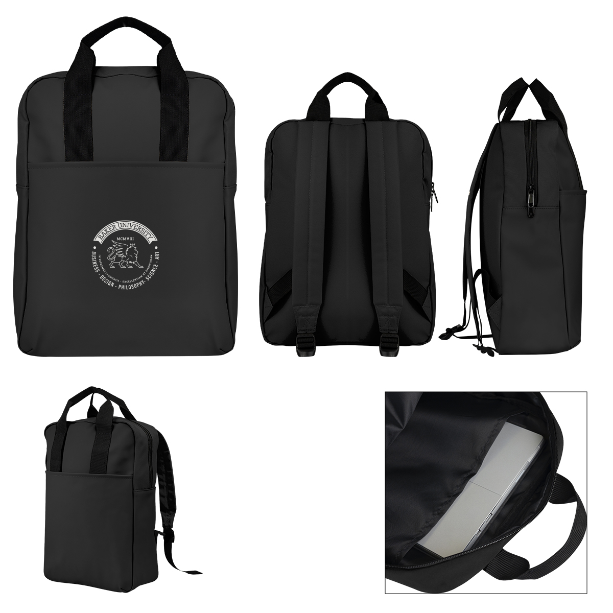 Evanston Backpack - BLACK