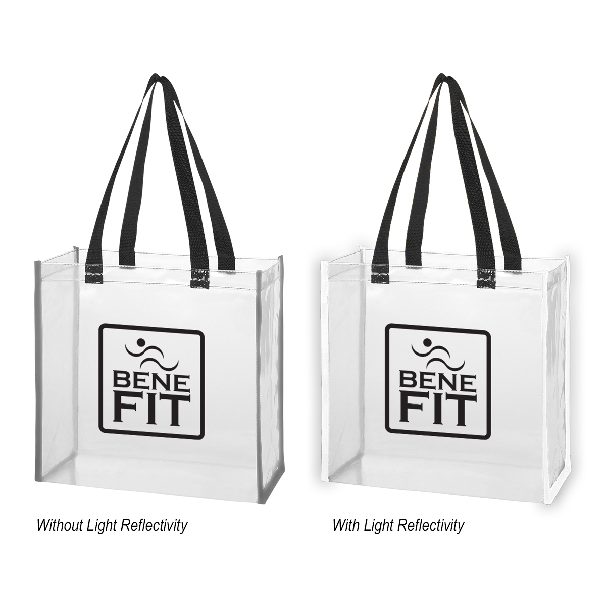 Clear Reflective Tote Bag-HIT