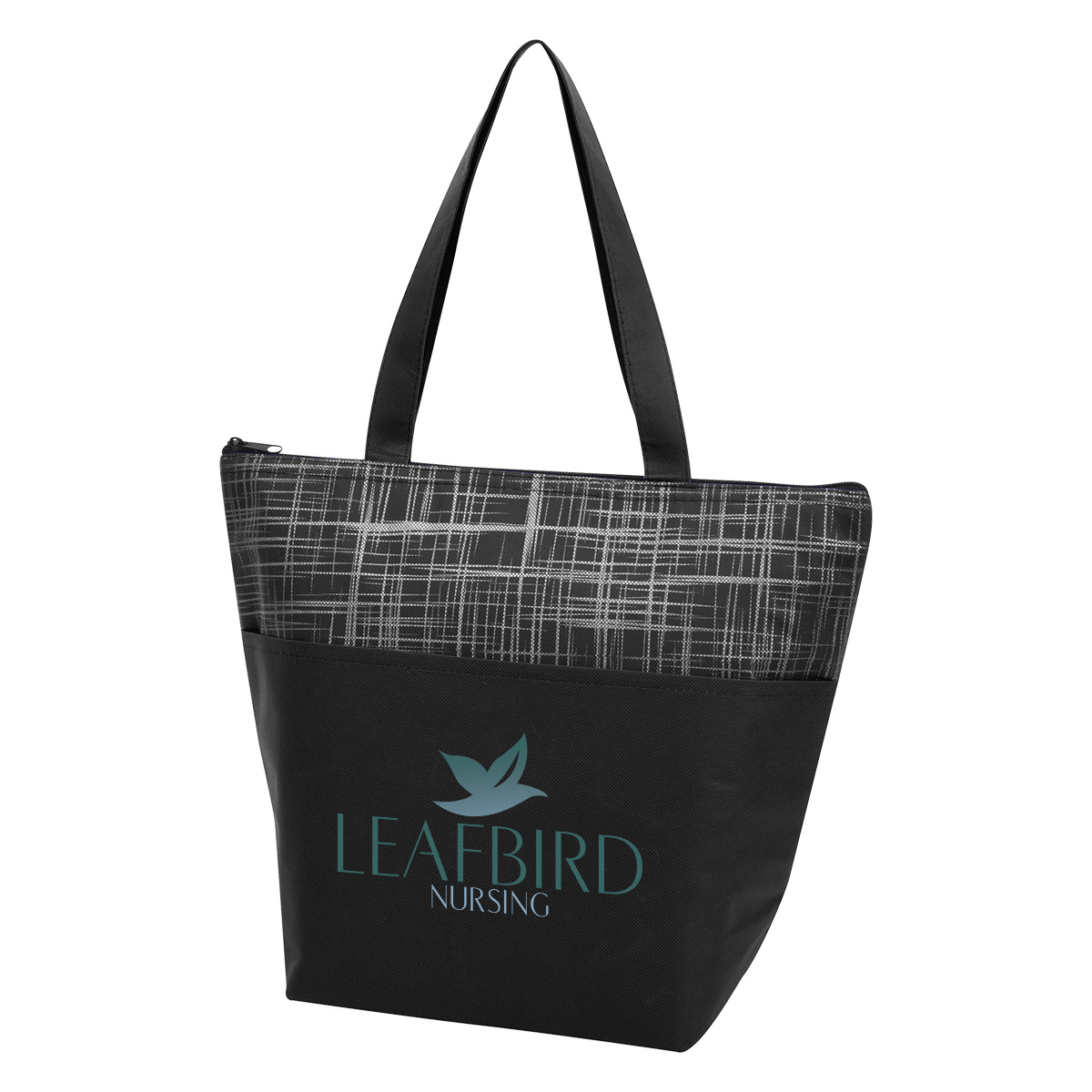 Crosshatch Non-Woven Cooler Bag