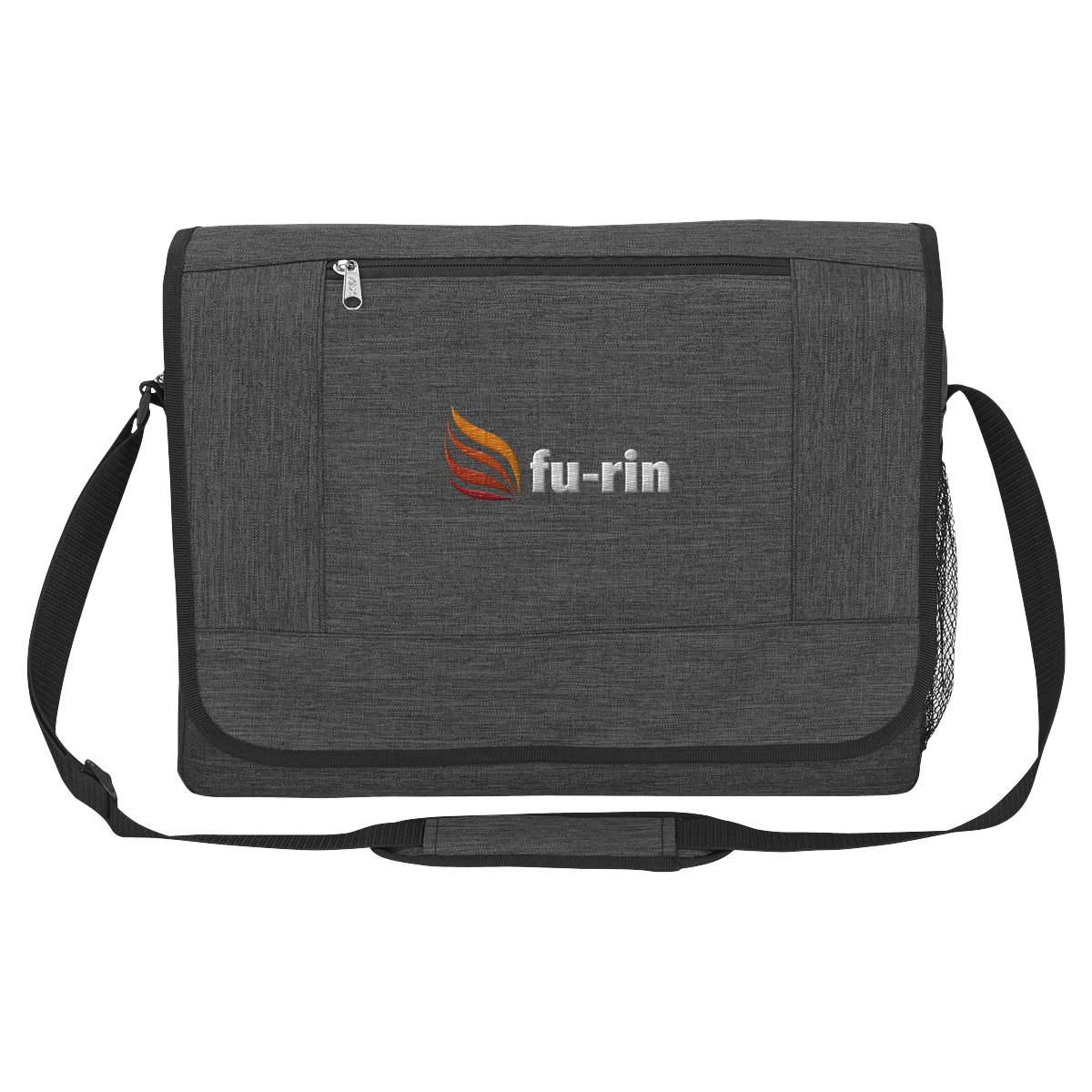 ★TOUT Y EST★ Union Line Messenger Bag Gray 2675880 3713_GRA_Embroidery.jpg