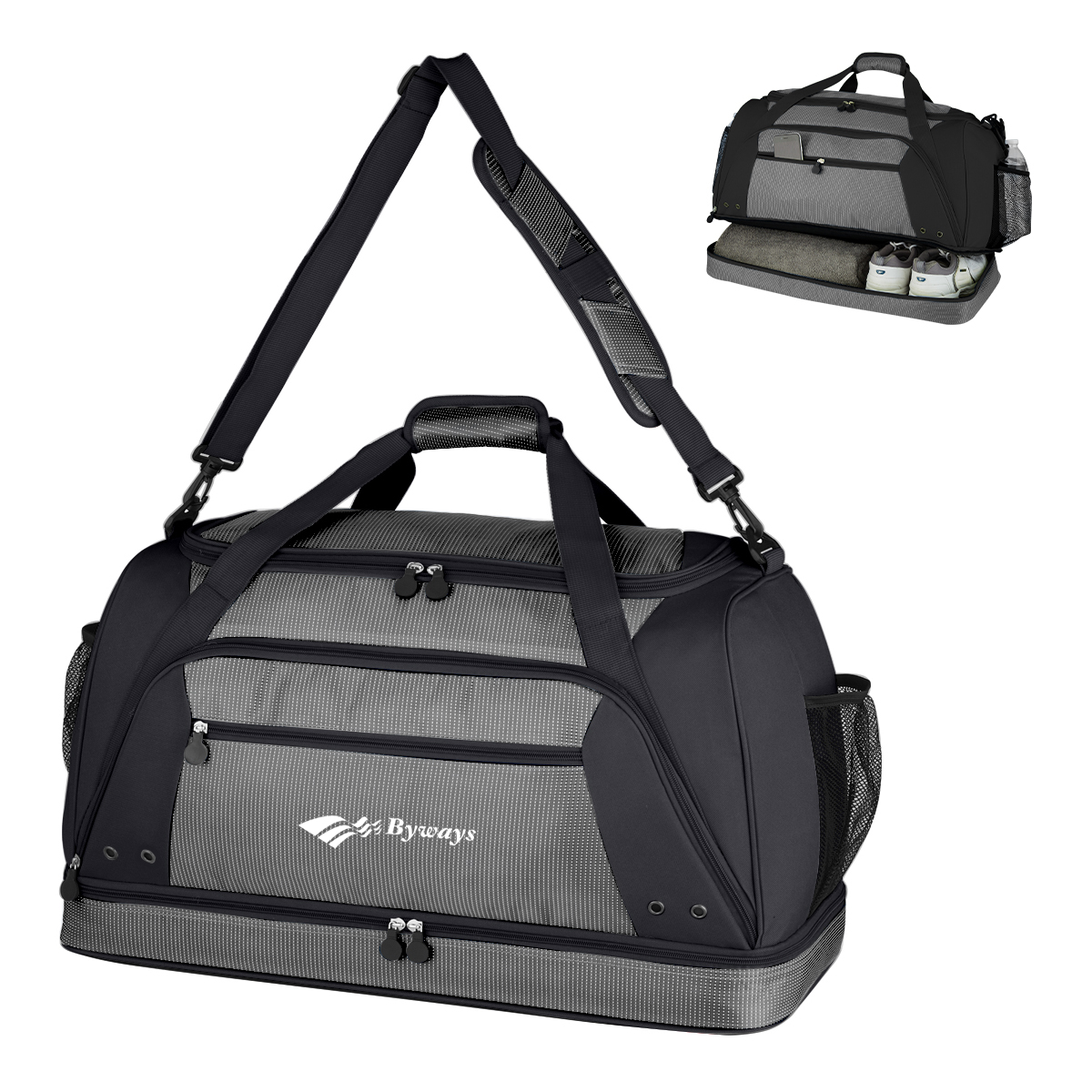 ROCKFEST DROP&#45;BOTTOM DUFFEL BAG-HIT