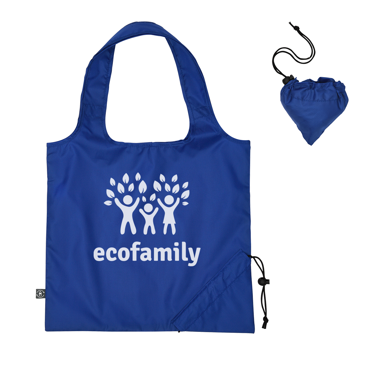 Foldaway Tote Bag With RPET Material-HIT