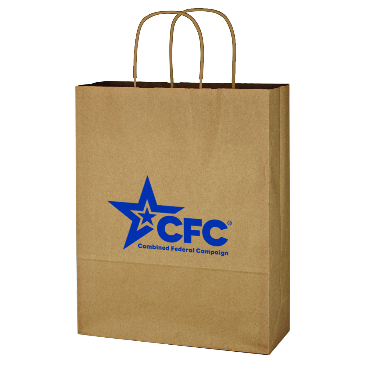 Kraft Paper Brown Shopping Bag - 10&#34; x 13&#34;-HIT