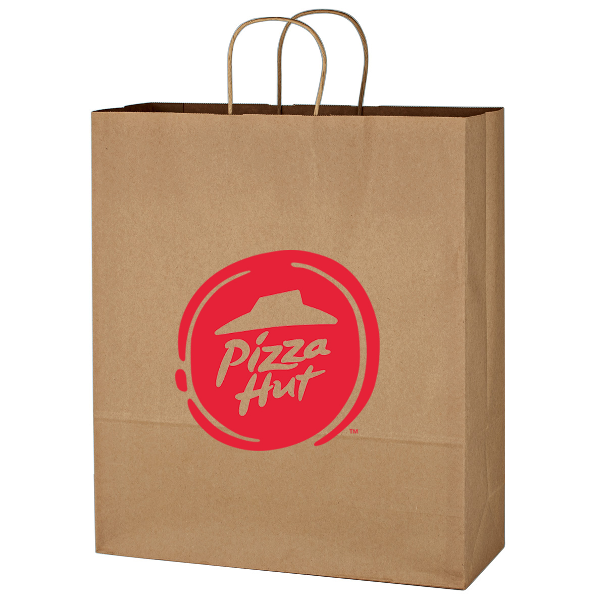 Kraft Paper Brown Shopping Bag - 16&#34; x 19&#34;-HIT