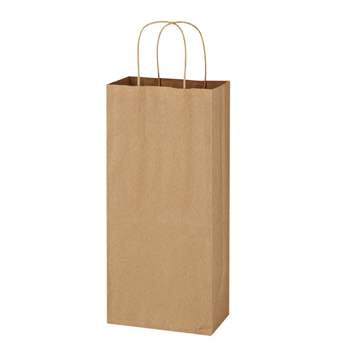 Kraft Paper Brown Wine Bag - 5.25&#34; x 13&#34;-HIT