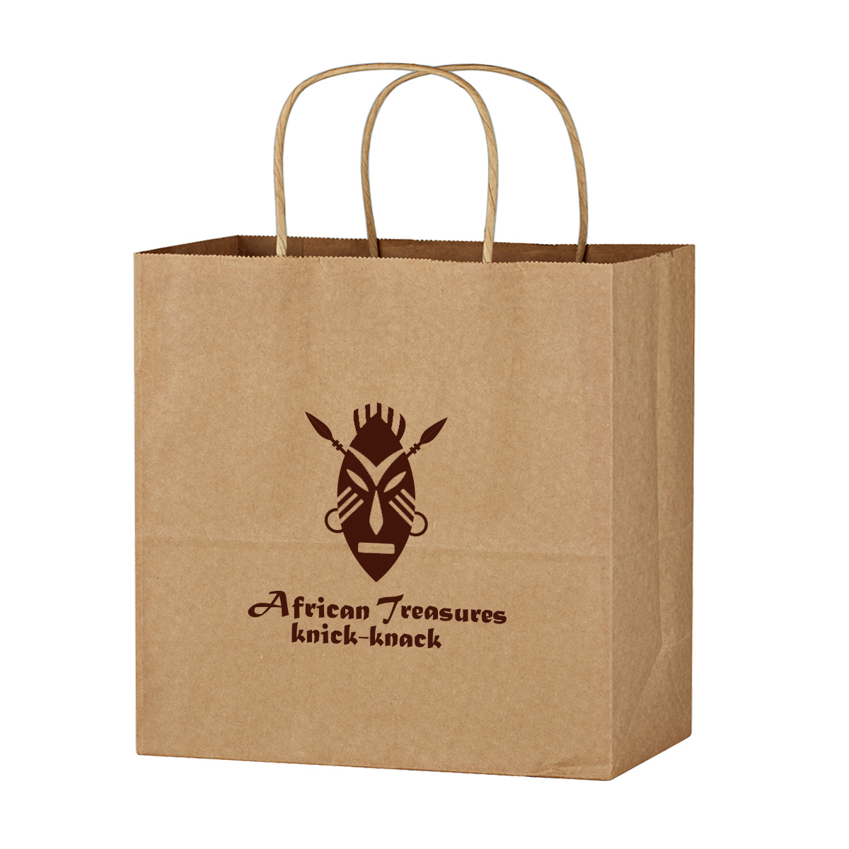 Kraft Paper Brown Wine Bag - 13&#34; x 13&#34;-HIT