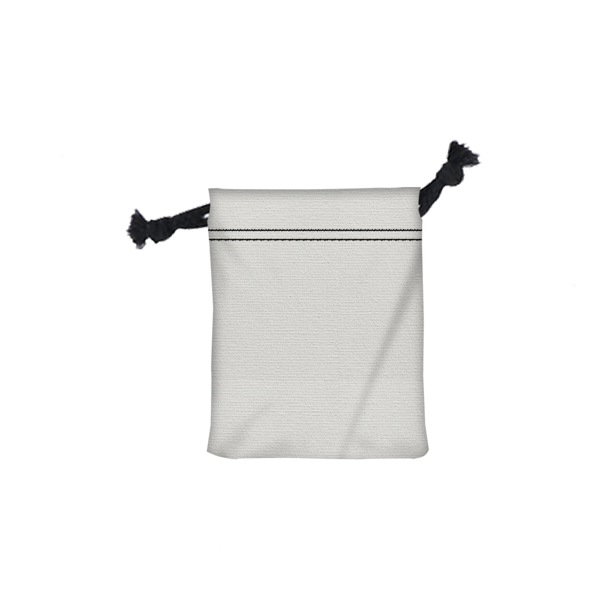 5&#34; W X 6&#34; H Canvas Drawstring Bag-HIT