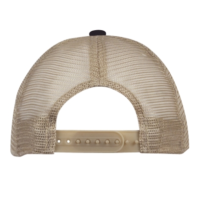 Mesh Back With Adjustable Plastic Snap Tab Closure