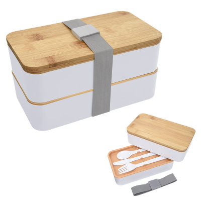 #2216 Stackable Bento Lunch Set - Hit Promotional Products