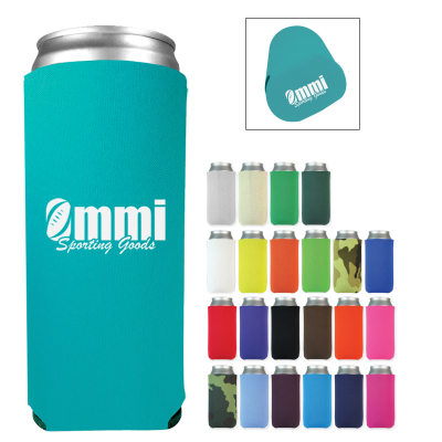 Promotional Slim Can-Tastic Open Cell Can Coolers (12 Oz.)