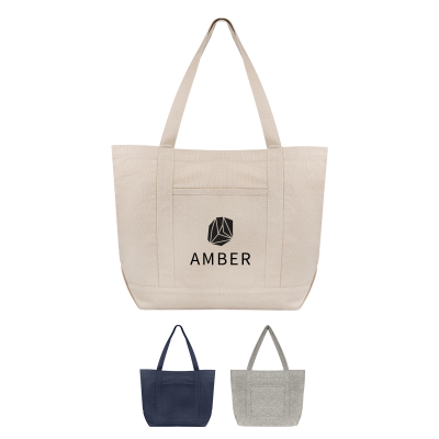 30115 Ripley 10 oz. Recycled Cotton Starboard Tote Bag - Hit