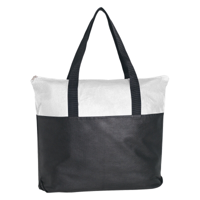 #3334 Non-Woven Zippered Tote Bag - Hit Promotional Products