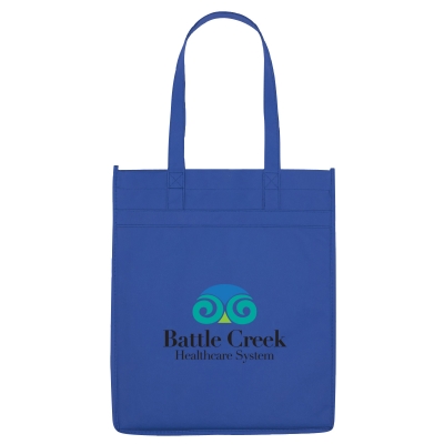 #3344 Non-Woven Market Shopper Tote Bag - Hit Promotional Products