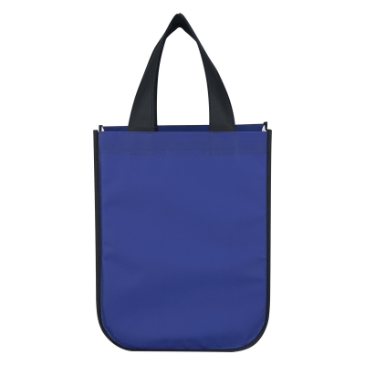 #3363 Lola Laminated Non-Woven Shopper Tote Bag - Hit Promotional Products