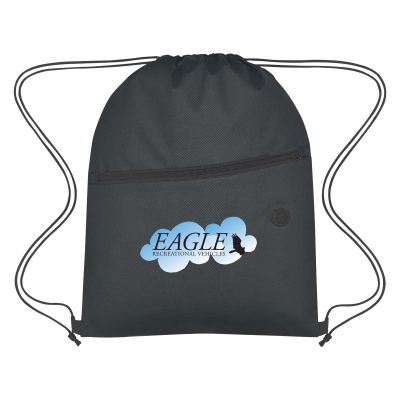 Hit Backpack #3365 Non-Woven Hit Sports Pack With Front Zipper - Hit Promotional ...