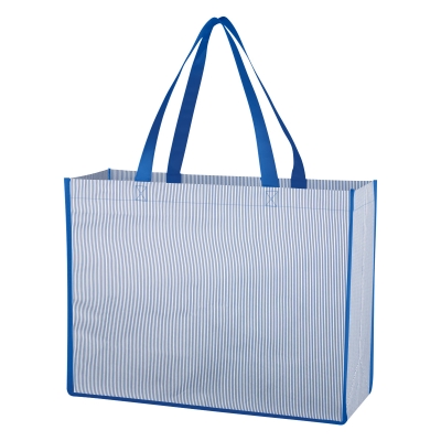 #3399 Matte Laminated Non-Woven Bahama Tote Bag - Hit Promotional Products