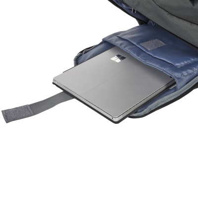Inside Padded Laptop Compartment With Hook And Loop Closure