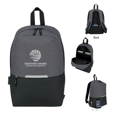3439 Computer Backpack With Charging Port - Hit Promotional Products