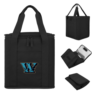 Image 5: A black cooler bag that features the logo of an eagle with a W