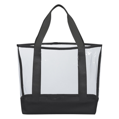 #3604 Clear Casual Tote Bag - Hit Promotional Products