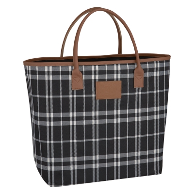#3655 Soho Tartan Tote Bag - Hit Promotional Products