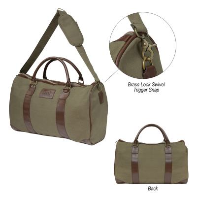 #3691 Safari Weekender Duffel Bag - Hit Promotional Products