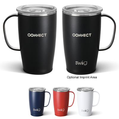 SWIG Life - 18oz Stainless Steel Insulated Mug - Matte Navy