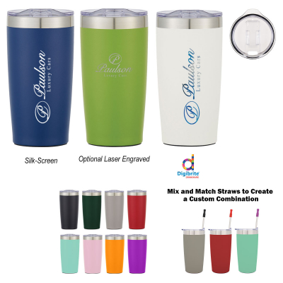 Engraved Tumbler - Hello Summer - Custom Insulated Tumbler - 20 oz. -  Summer- Laser Engraved Tumbler - Engraved Cup - Dishwasher Safe - Lid