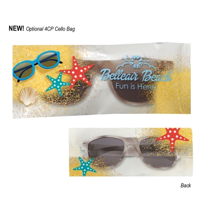 Optional 4-Color Process Cello Bag Packaging - Clear Cello Bag