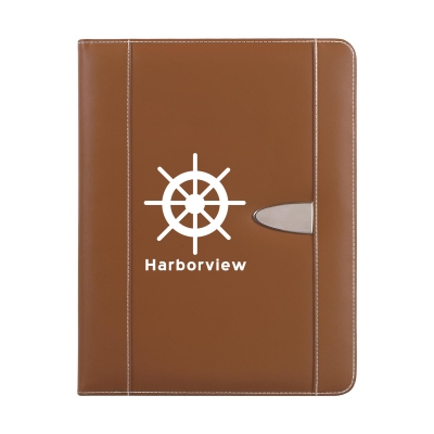 6701 Eclipse Bonded Leather Portfolio - Hit Promotional Products