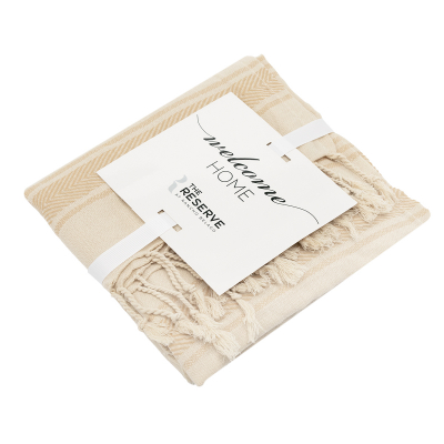 Optional White Ribbon With Full Color Custom Card