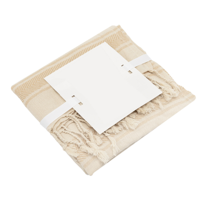 Optional White Ribbon With Full Color Custom Card