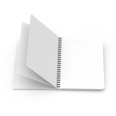 Stringless Notebook #94072 Powerstick Willow Side Bound Notebook - Hit Promotional Products