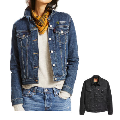 Levi's Women's My Vibe Dark Denim Shirt Jacket | Boot Barn