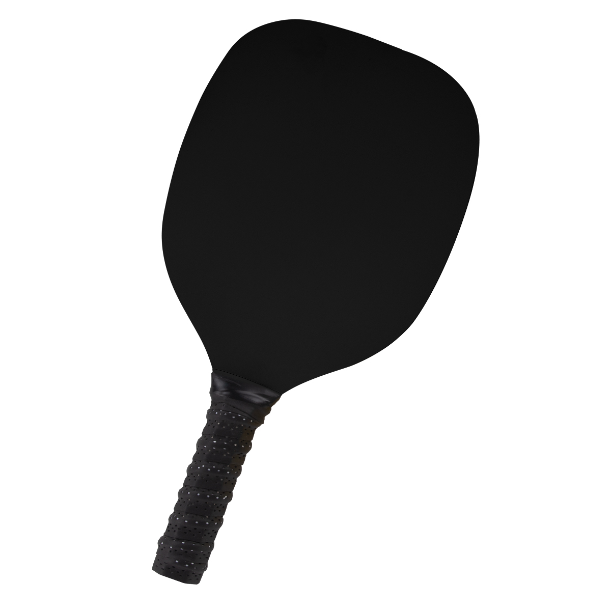 Single Pickleball Paddle - BLACK WITH BLACK