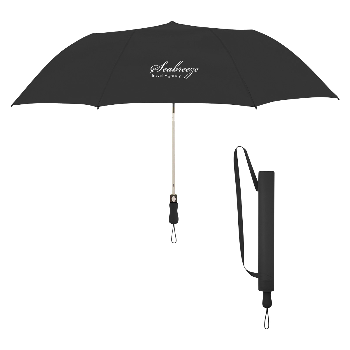 58&#34; Arc Telescopic Folding Umbrella-HIT