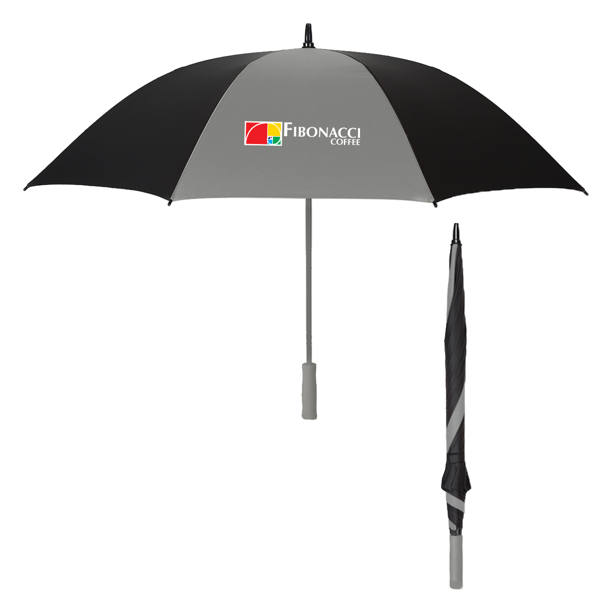 60&#34; Arc Splash of Color Golf Umbrella-HIT
