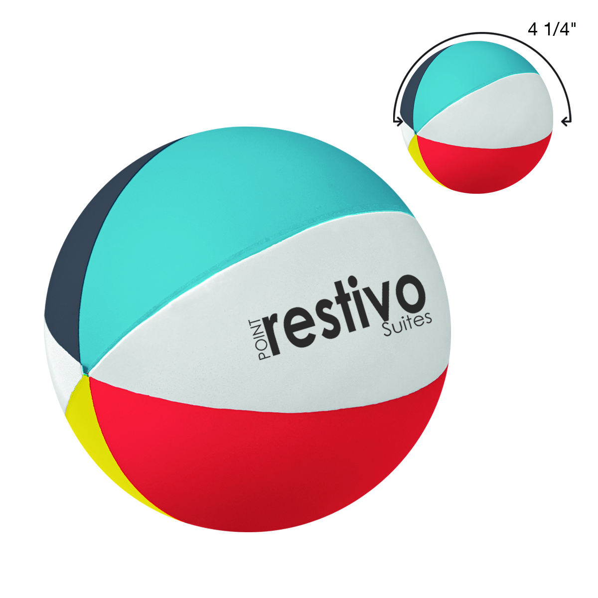 Beach Ball Shape Stress Reliever-HIT