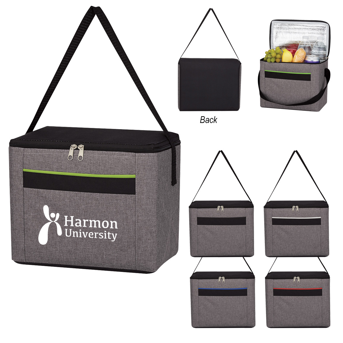 Brighton Heathered Kooler Bag-HIT