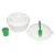 Includes Fork, Removable Dressing Container, and 3 Compartment Tray