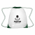 Product 33602 with SKU 33602CLRGRF in Clear With Forest Green