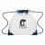 Product 33606 with SKU 33606CLRNAV in Clear With Navy