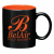 Product 7156 with SKU 7156BLKORN in Black With Orange