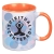 Product 7199 with SKU 7199WHTORN in White With Orange