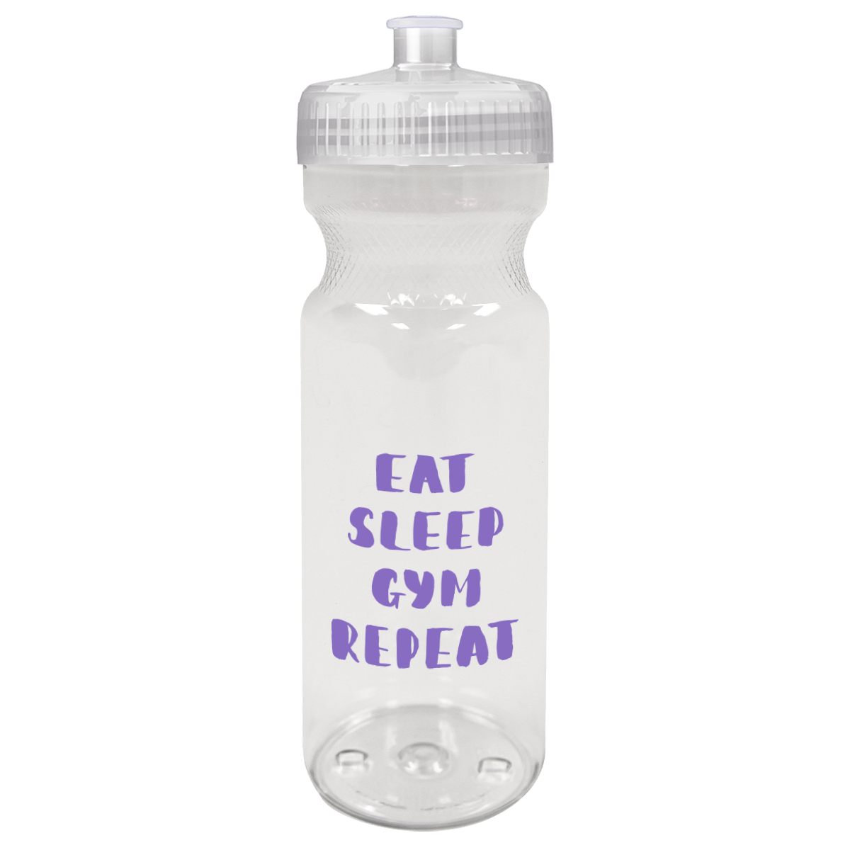 Imprinted Poly-Clear Plastic Water Bottles (32 Oz.)