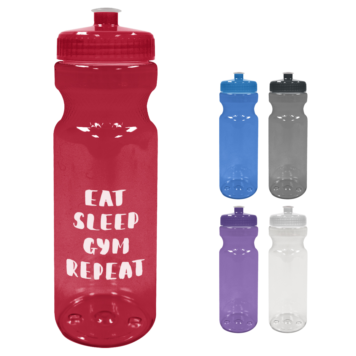 28 Oz. Poly-Clear™ Fitness Bottle