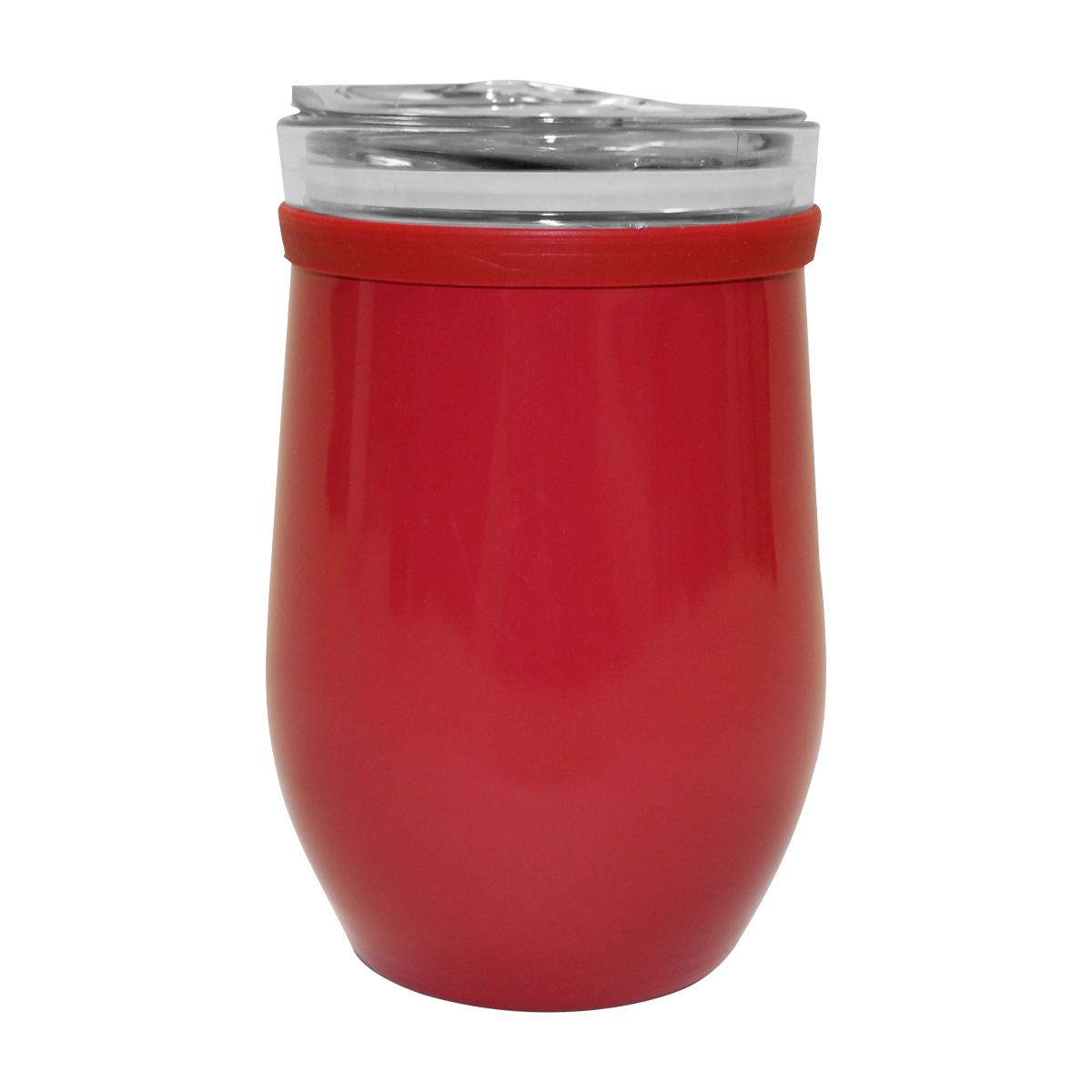 8 Oz. Glass And Stainless Steel Wine Tumbler