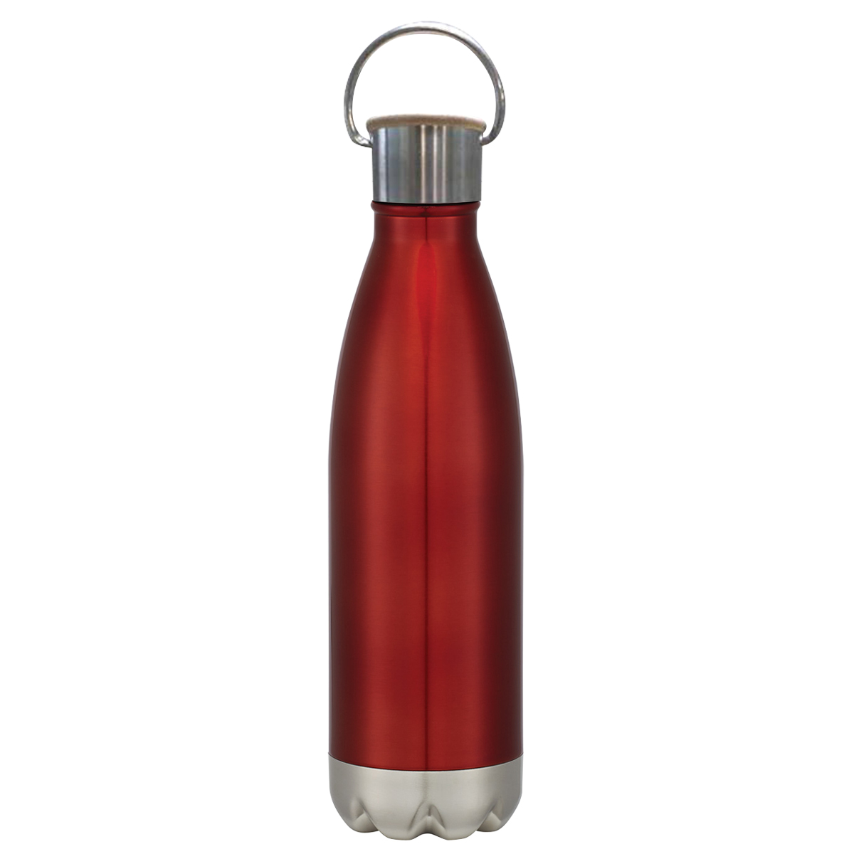 16 Oz. Swiggy Stainless Steel Bottle With Bamboo Lid