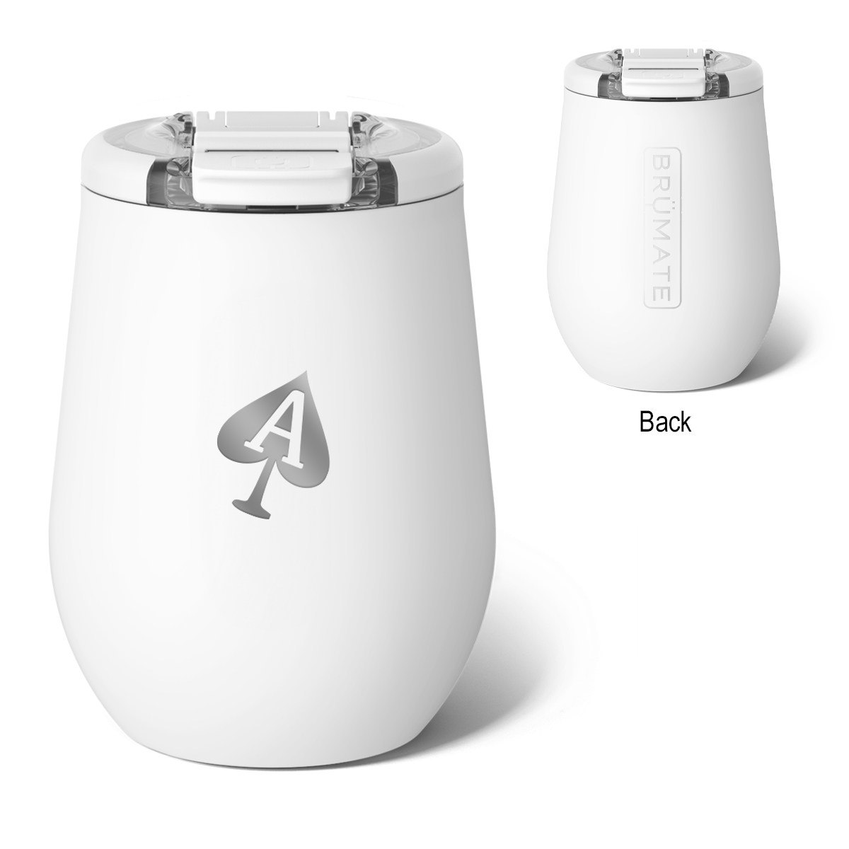 14 Oz. BrüMate Uncork’d - WHITE